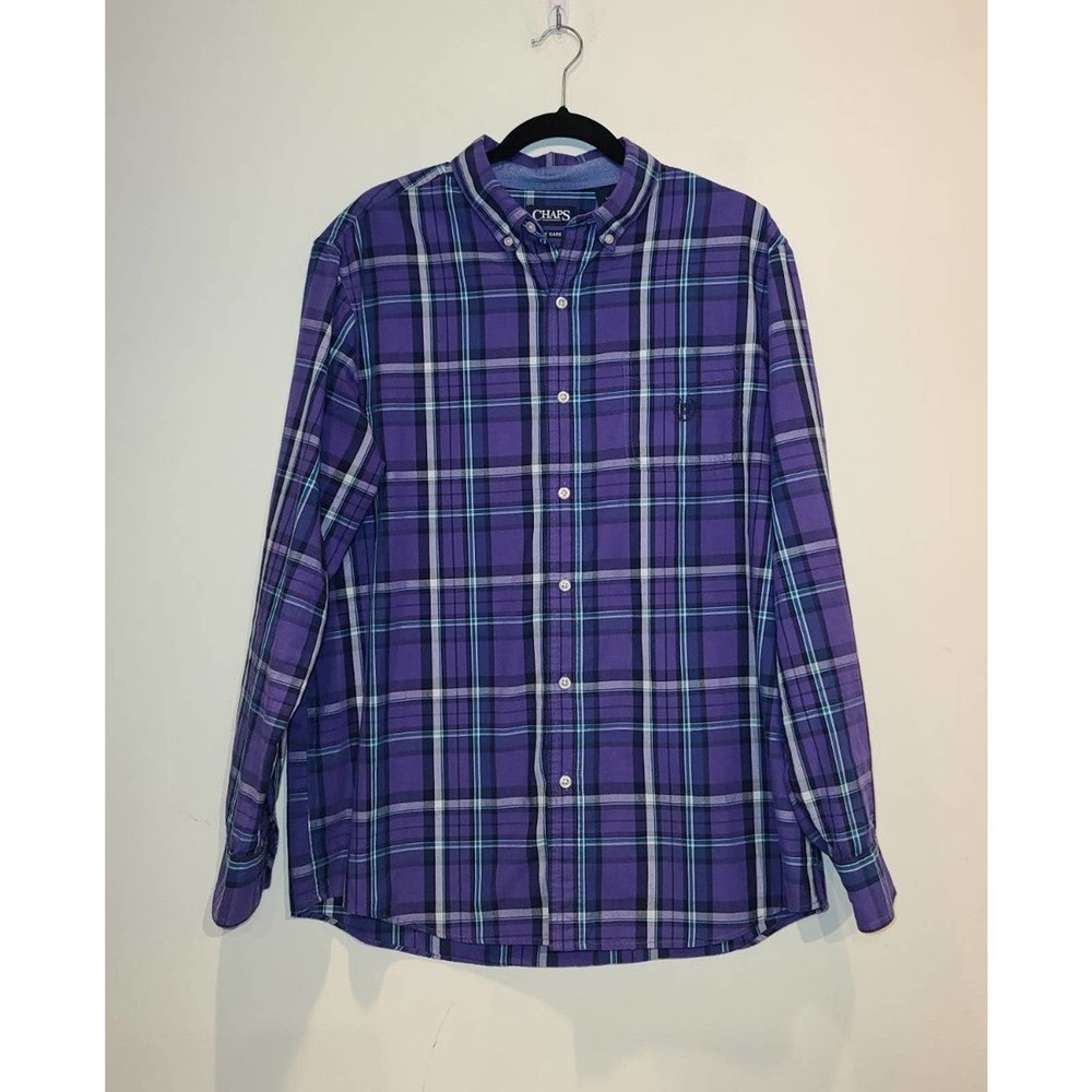 Chaps button down shirt - large